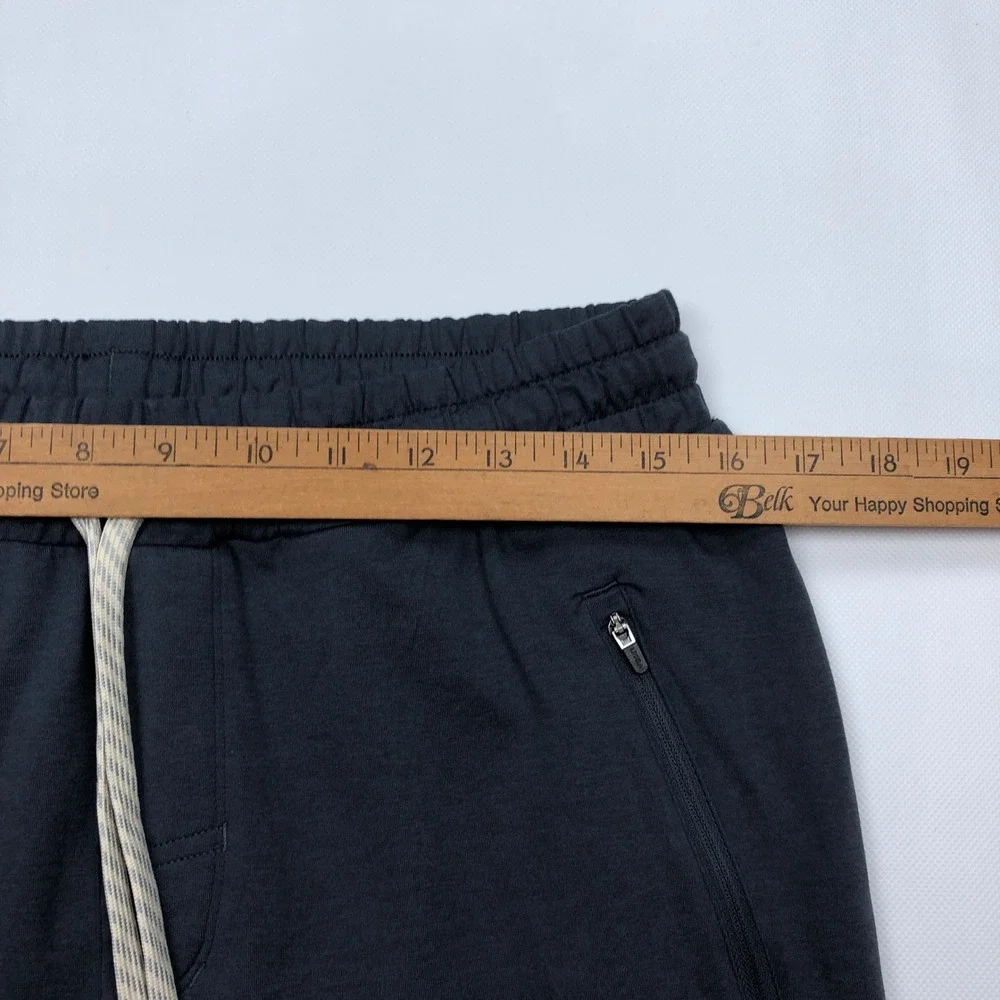 Vuori Ponto Performance Jogger Azure Heather Mens Large V438 Pants DreamKnit